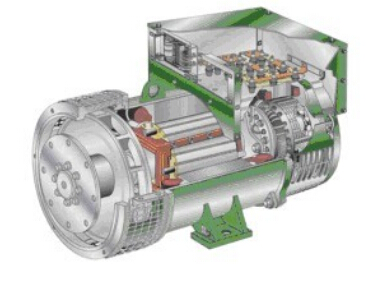 矿区发电机内部结构图